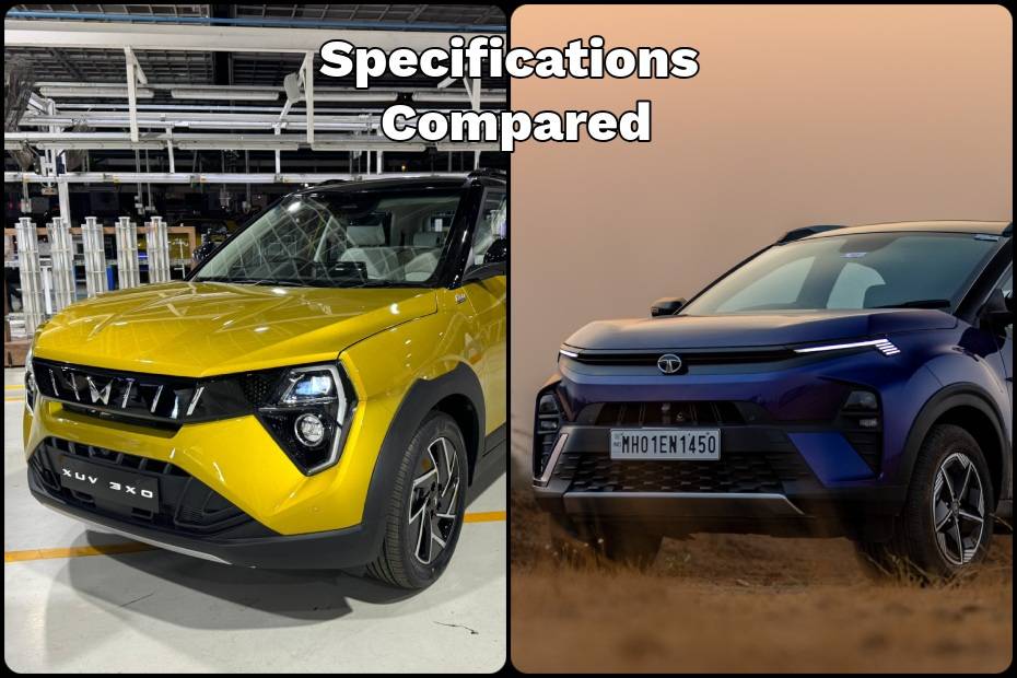 Mahindra 3XO vs Tata Nexon: Specification Comparison